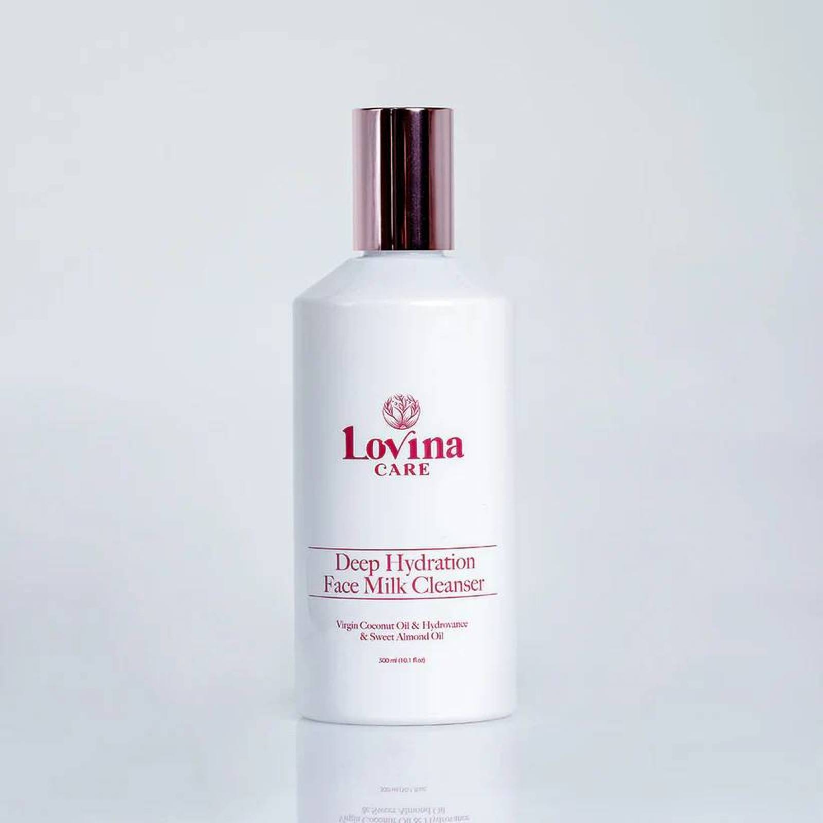 🥥 حليب تنظيف الوجه بالترطيب العميق –Lovina care