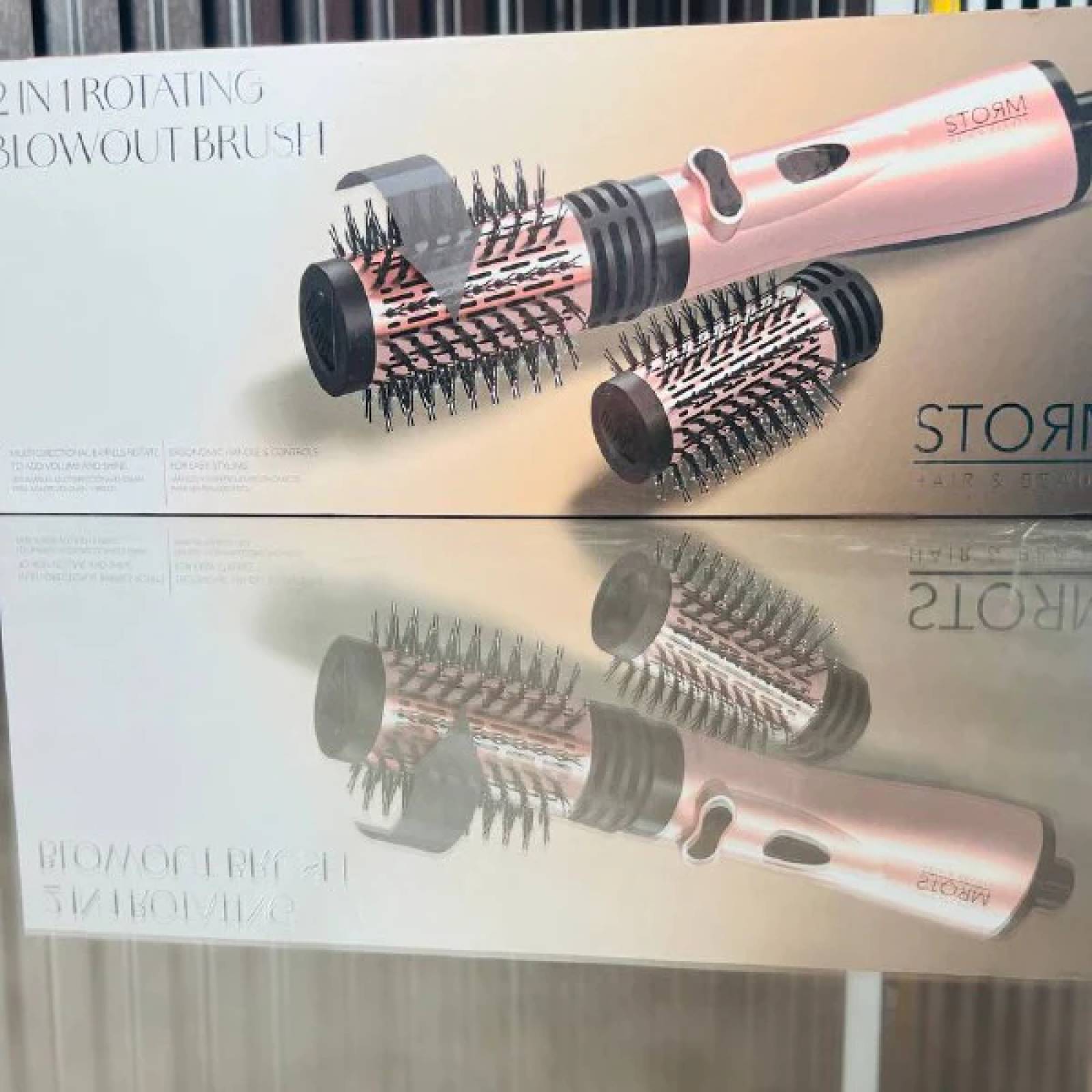 فرشاية حرارية_storm. 2IN1🪮🔥