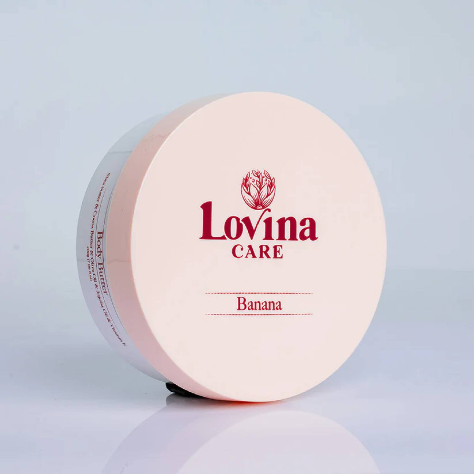 🍌زبدة الجسم برائحة الموز – Lovina Care (200ml)