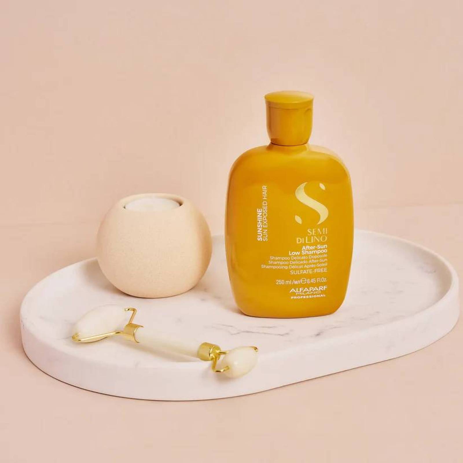 شامبو لحماية الشعر من السباحة وأشعة الشمس